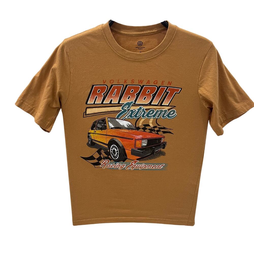 Volkswagen Rabbit Extreme Racing Equipment Graphic T-shirt ~ Men's SM